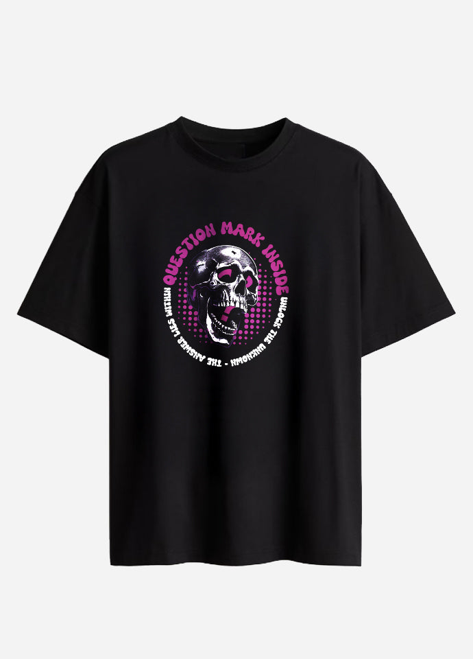 Tricou Oversize Negru – Own Your Power