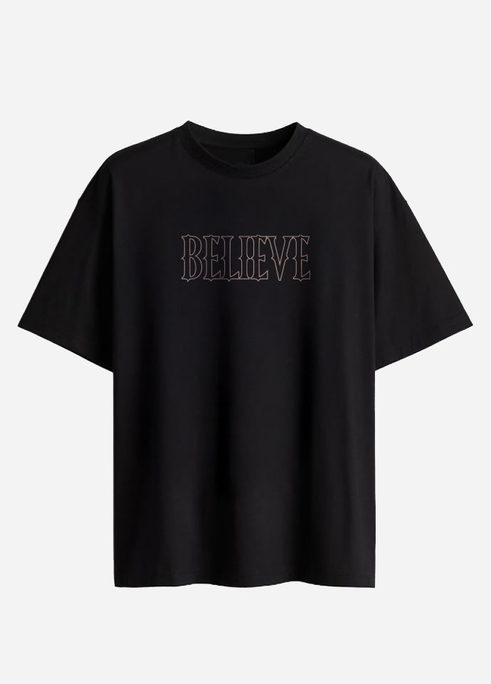 Tricou Urban Oversize - Believe Graffiti Art